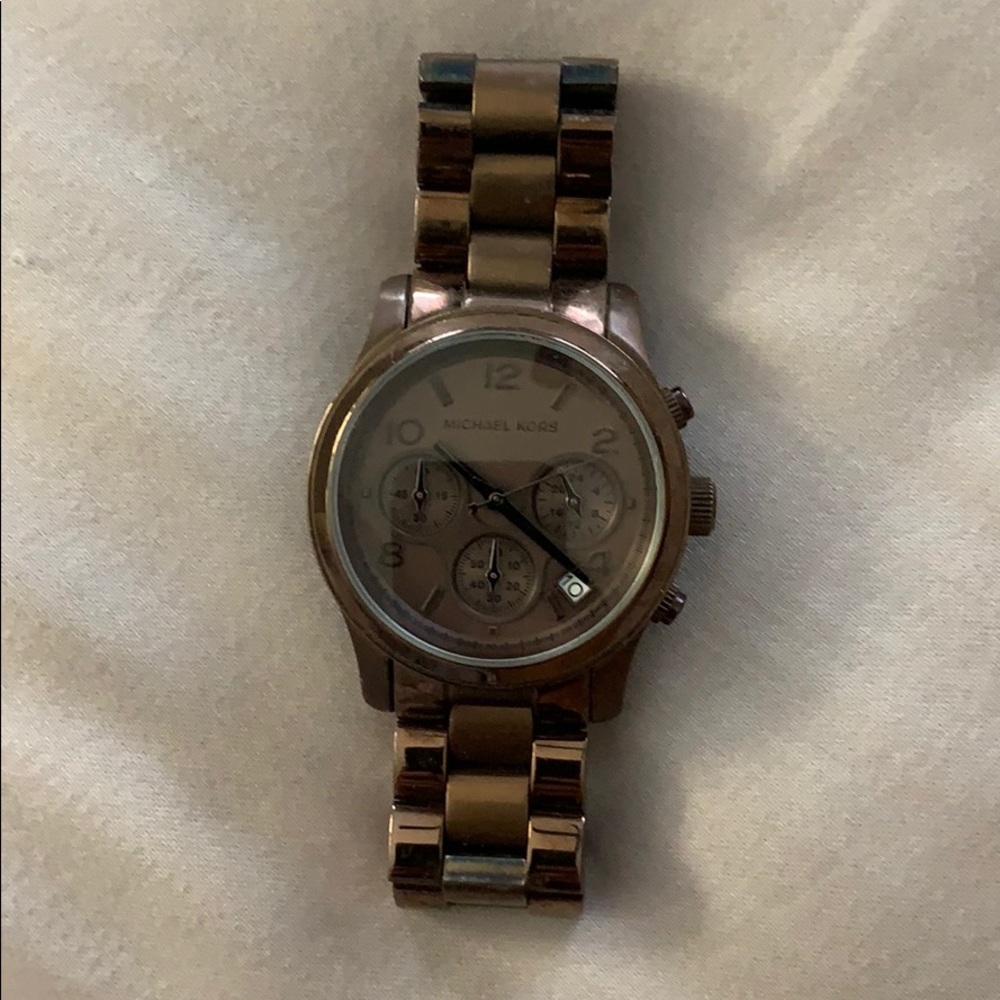 Chocolate Brown Michael Kors Watch
